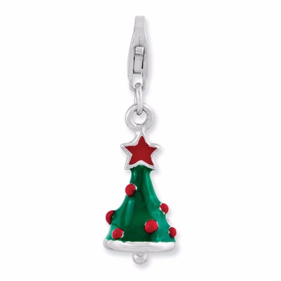 Jewelry - 3-D Christmas Tree With Lobster Clasp